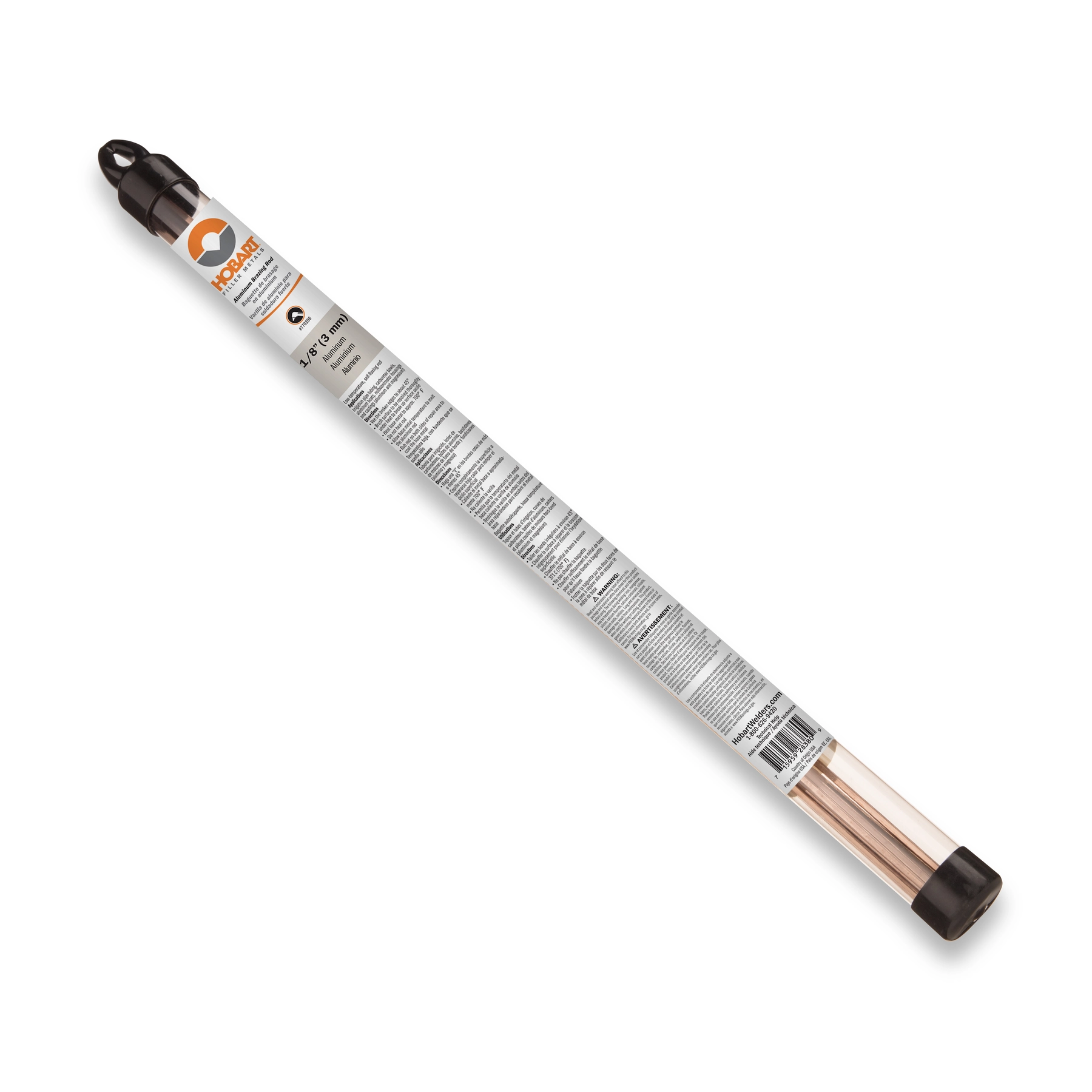ペンミ　JO Aluminum Rod 1/8 in. x 18 1/8 in., 7 pk | HobartWelders