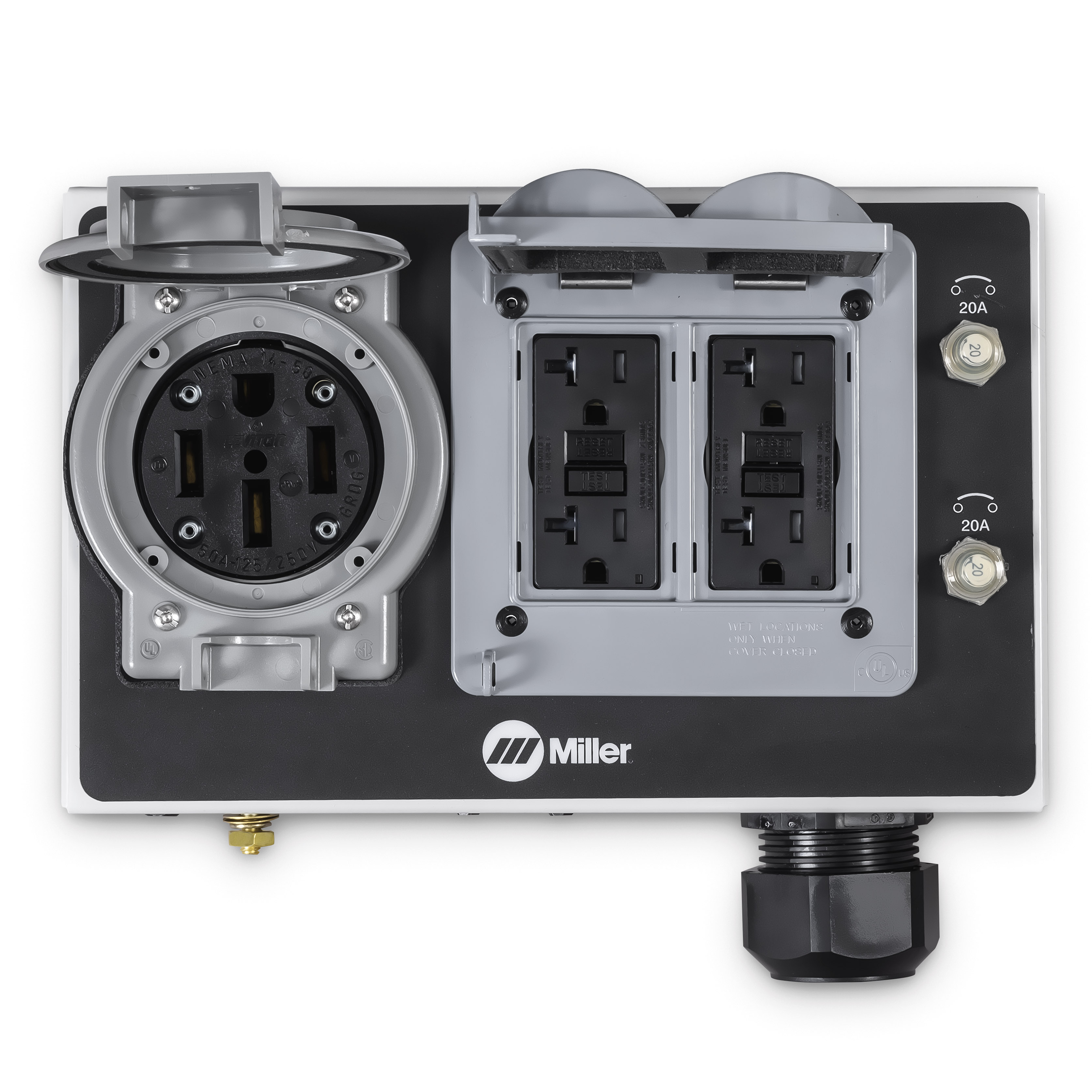 Engine Drive Remote Auxiliary Power Panel | MillerWelds