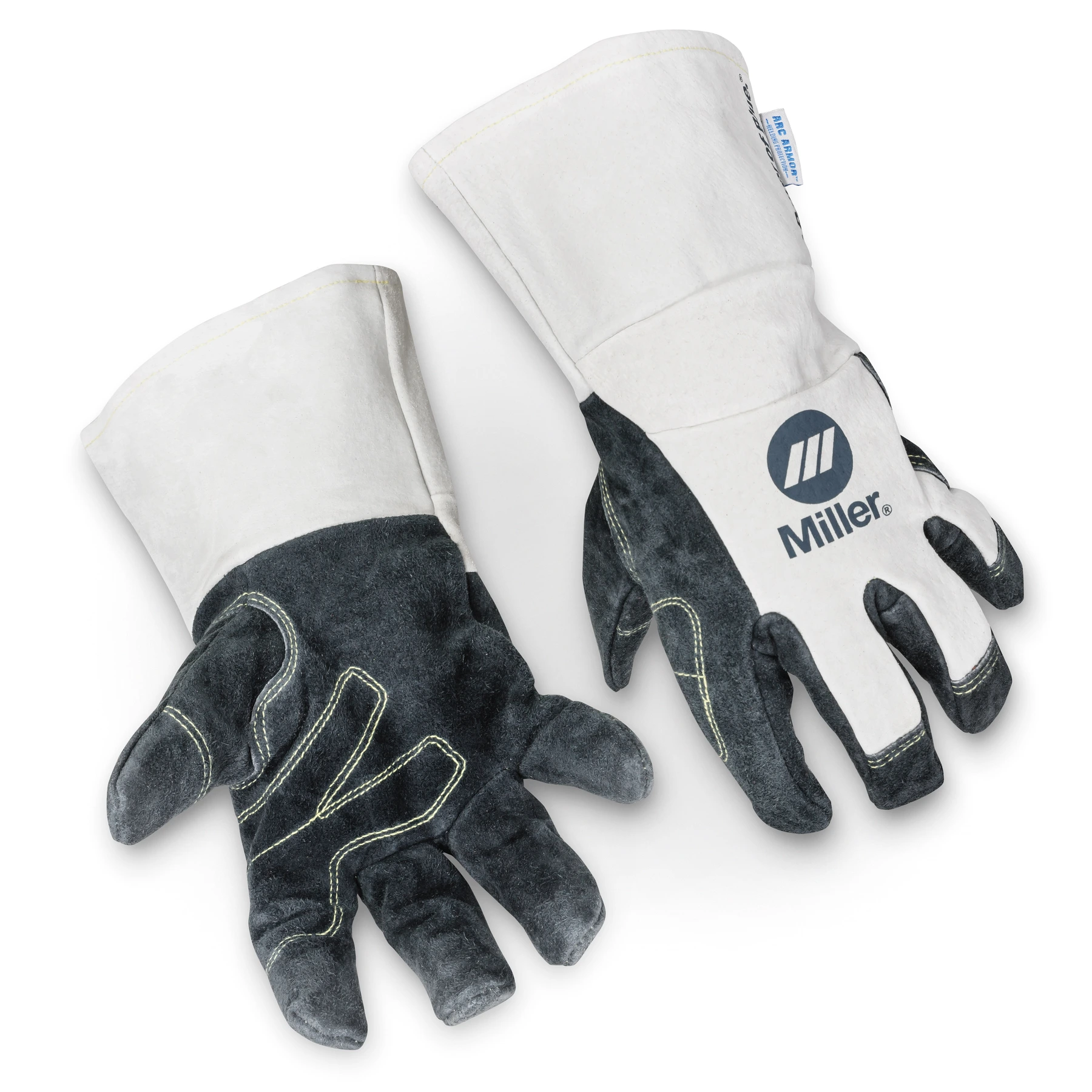 Classic MIG Gloves, Cow and Pig Split Leather, L (pair) | MillerWelds