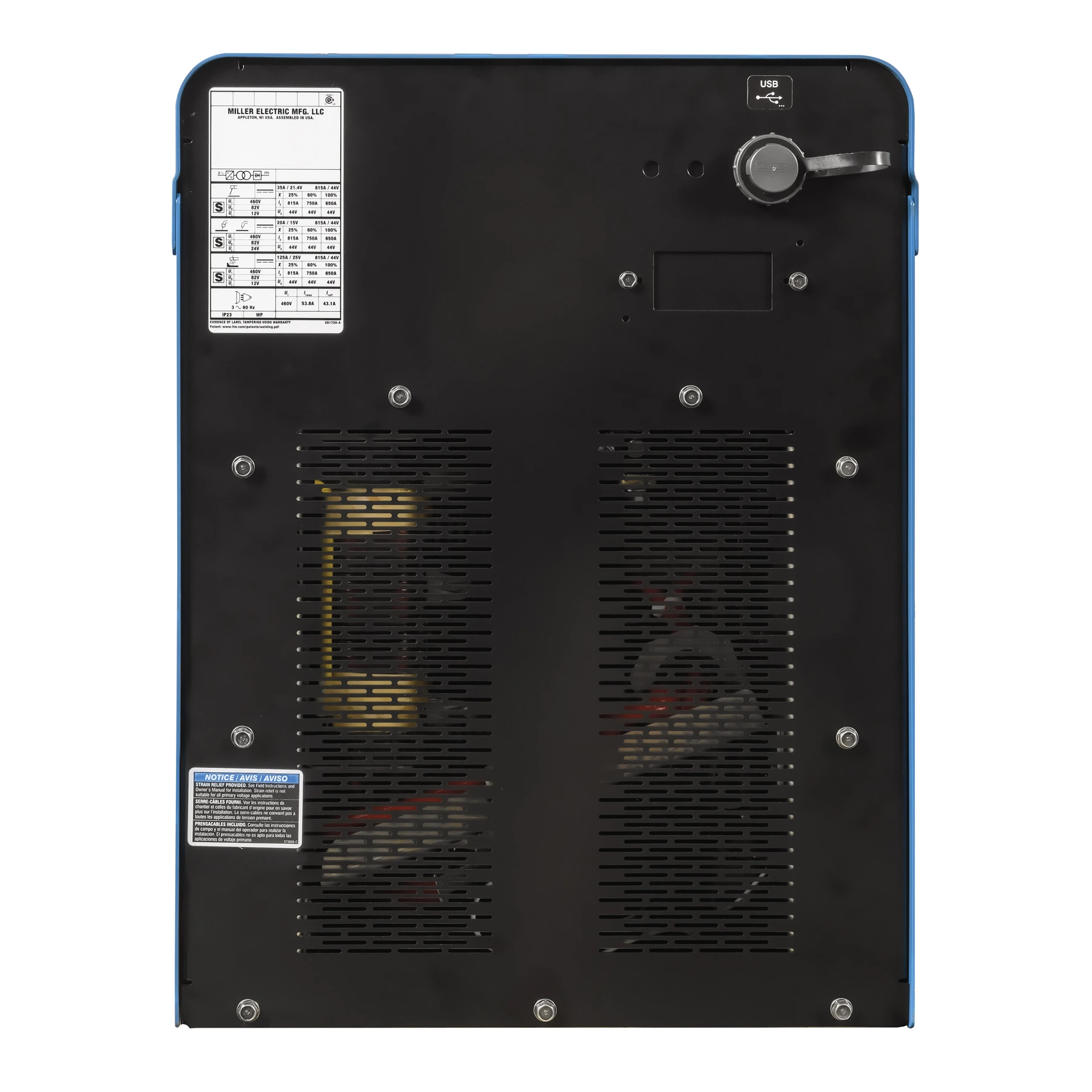 XMT® 650 460/380V ArcReach® Polarity Reversing | MillerWelds